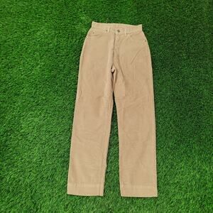Vintage 80s LEE Riders High-Rise Corduroy Pants Womens 00/0 24x29 Union Made